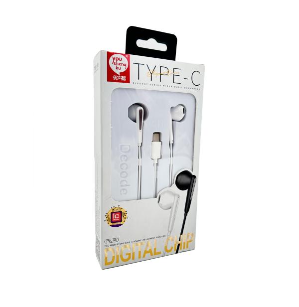 AUDIFONO MANOS LIBRES YSK-169  YOUSHENGKU BLANCO