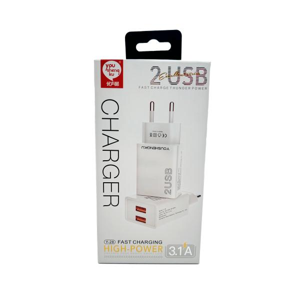 Youshengku Cargador Casa Y-28 Youshengku Blanco Us