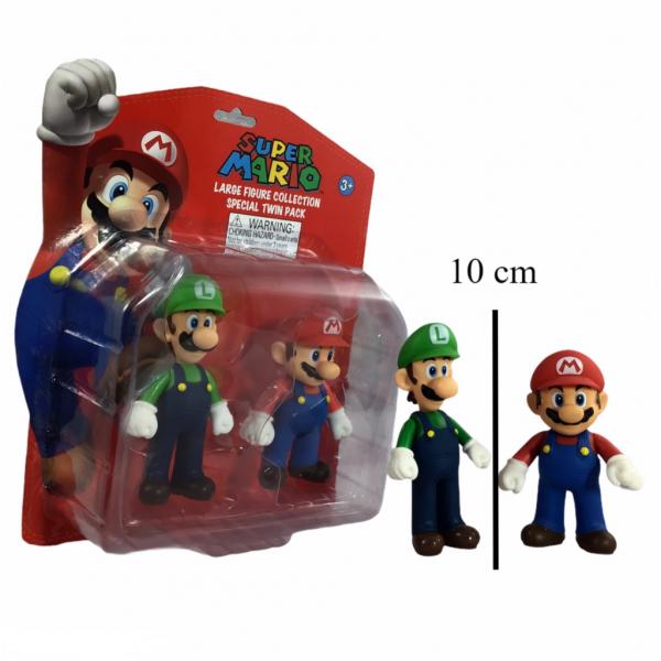 Set De Figuras Mario Y Luigi - Mario Bros 2 Unidades
