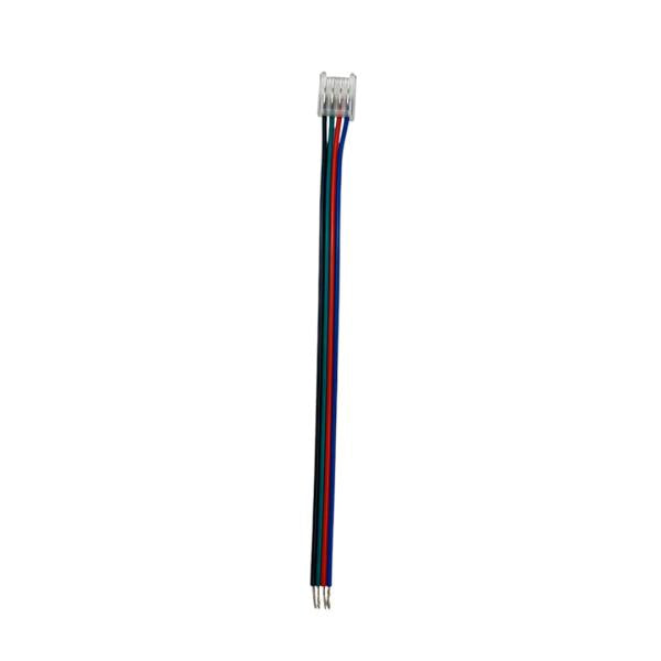 Conector Para Tira Led Smd Con Cable 4 Pines 10MM-B