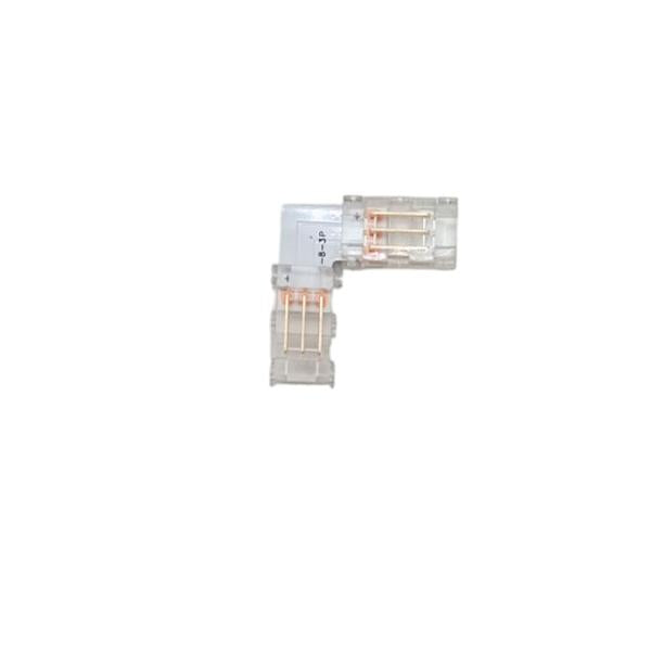 Conector Para Tira Led 3 Pines L 8MM Rgbw