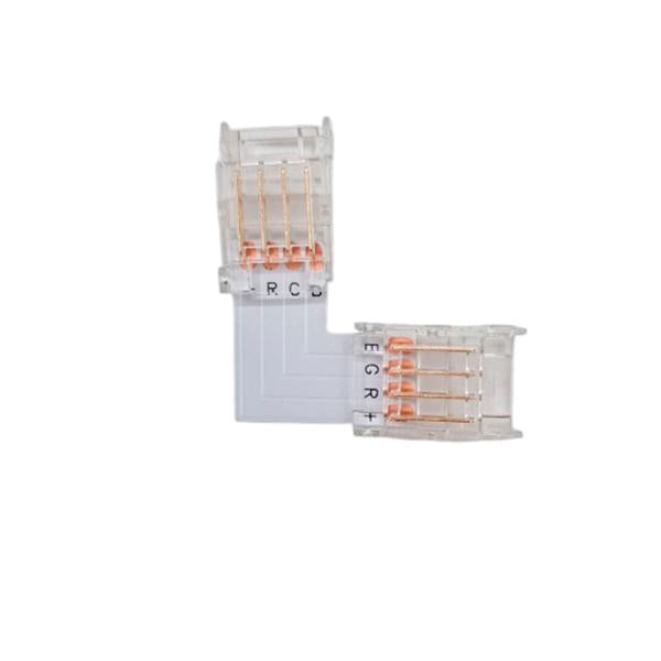 Conector Para Tira Led 4 Pines L 10MM Rgbw