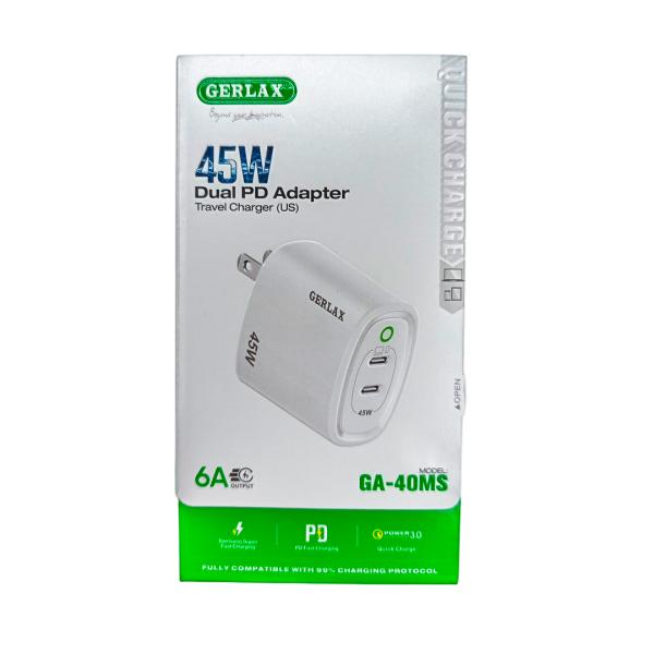CARGADOR CUBO CASA GA-40MS GERLAX