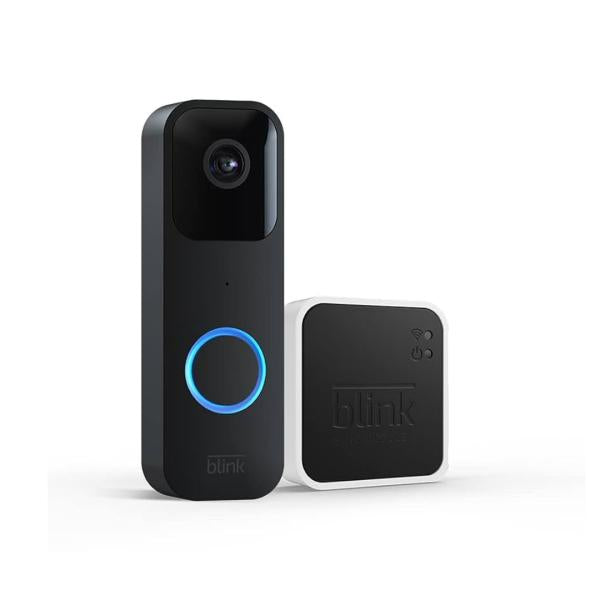 Combo Cámara de Vigilancia Blink Video Doorbell + Sync Module 2 – Video 1080p, Visión Nocturna y Audio Bidireccional