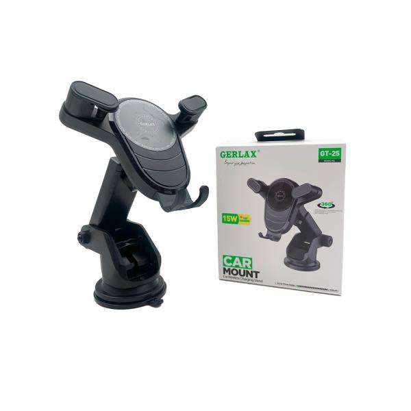 Holder Cargador Inalambrico GT-25 Gerlax Negro