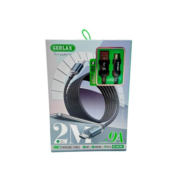 Gerlax Cable Usb Micro B GD-58V2 Gerlax 2M Gris