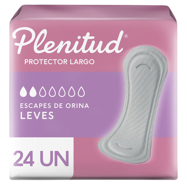 Protectores Para Incontinencia Plenitud - 24 Unidades