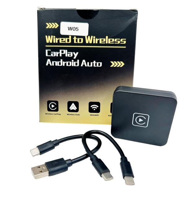 CAR PLAY Y ANDROID AUTO W05