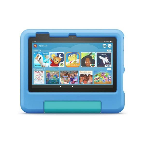 TABLET FIRE HD 7" 16GB KIDS 12TH GENERACION  CON SUSCRIPCION AMAZON CELESTE