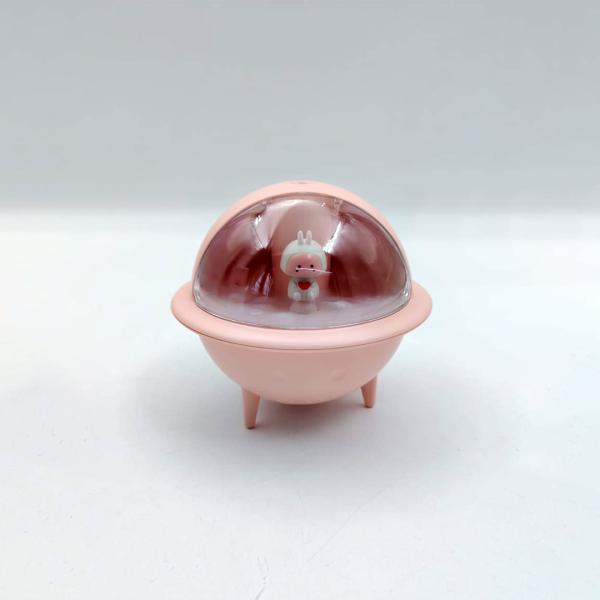 DIFUSOR KP-JS113 NAVE ESPACIAL BLANCO ROSADO