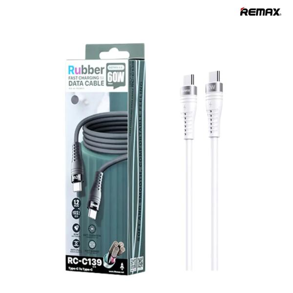 Cable Usb Tipo C RC-C139 Remax Remax Blanco C-c