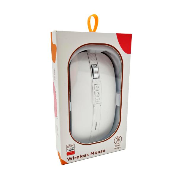 MOUSE INALAMBRICO M113 PLANET BLANCO