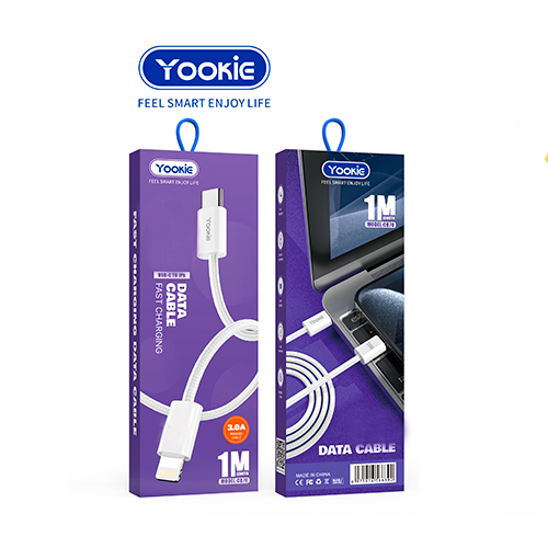CABLE USB LIGTHNING CB70 YOOKIE 1M BLANCO C-I