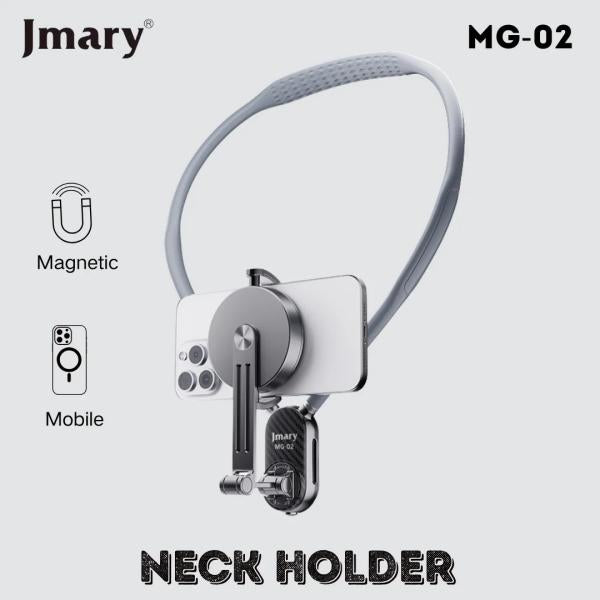 HOLDER DE CUELLO PARA CELULAR O CAMARA MG-02 IPEGA NEGRO