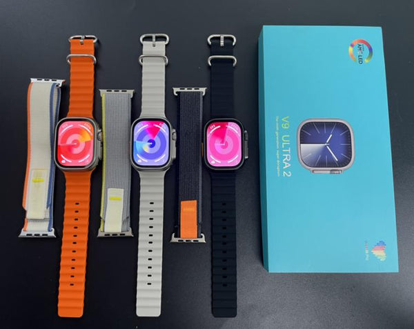 RELOJ INTELIGENTE V9 ULTRA 2 DORADO