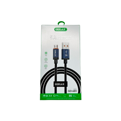 Gerlax Cable Usb Micro B GD-68V Gerlax 1M Negro