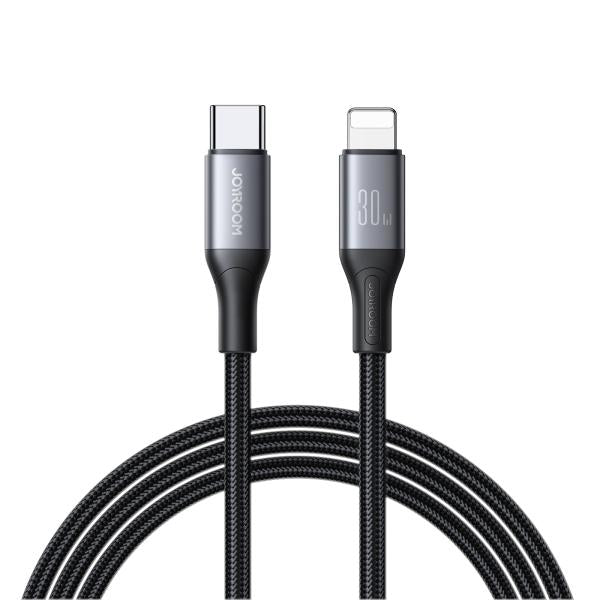 CABLE TIPO C A LIGHTNING S-A28 JOYROOM 2M NEGRO C-I
