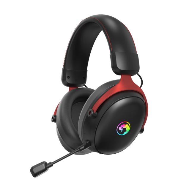 AUDIFONO LINEA SCORPION HG9076W MARVO NEGRO ROJO