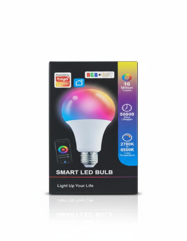 BOMBILLO INTELIGENTE TUYA TX-BD-A60 WIFI RBG + CCT RBG + CCT