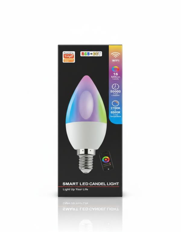 BOMBILLO INTELIGENTE TUYA TX-LZ WIFI RBG + CCT