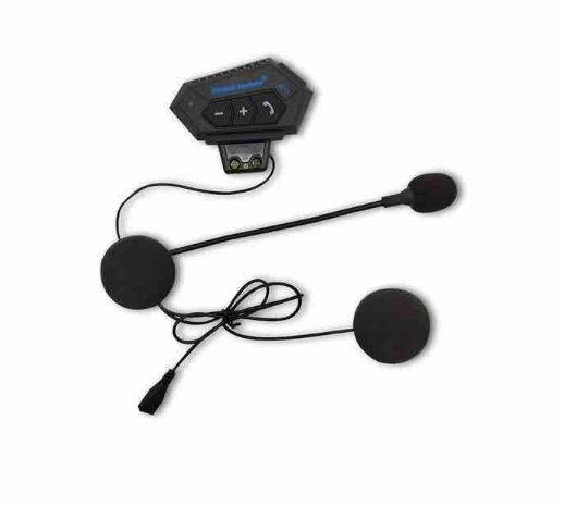AUDIFONO MANOS LIBRES BLUETOOTH PARA CASCO JG139 NEGRO NEGRO