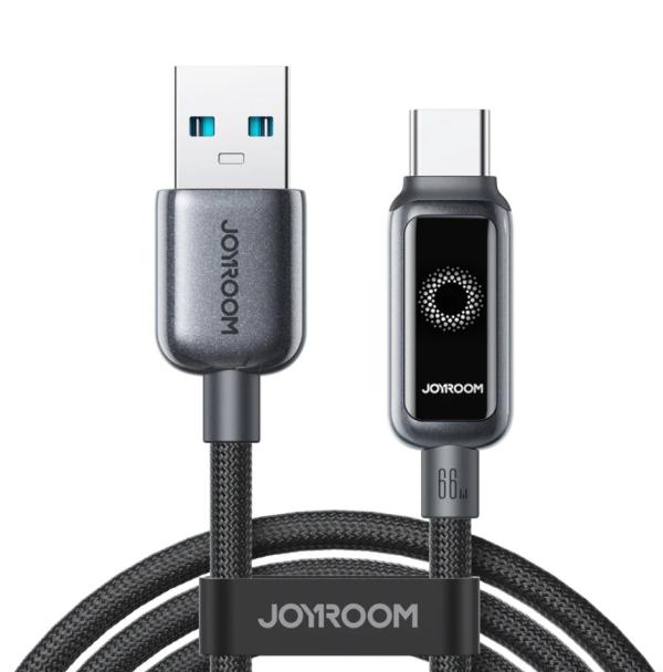 CABLE USB TIPO C S-A55 JOYROOM 1.2M C-C NEGRO