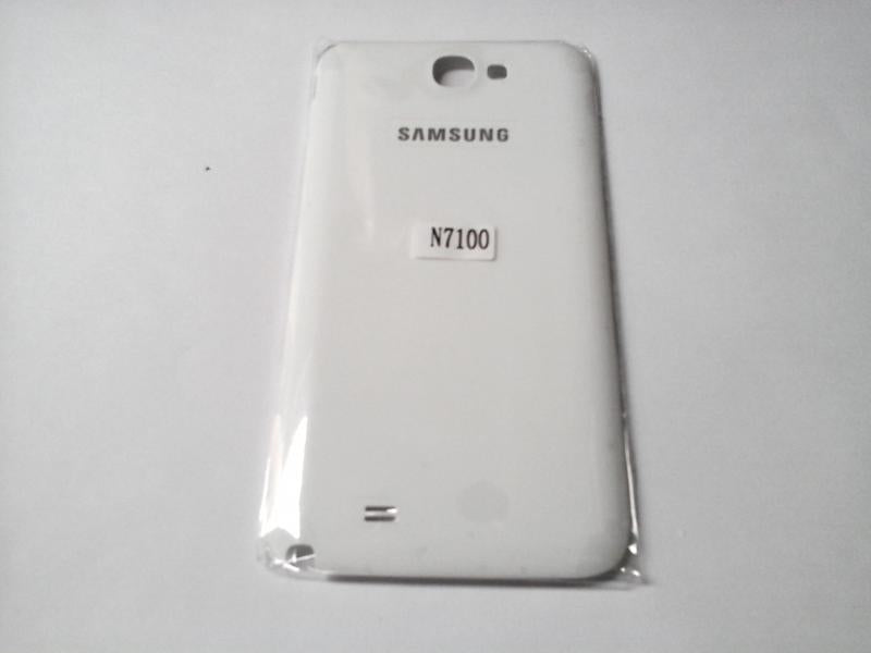 Tapa Samsung Galaxy Note 2 N7100 N7105 Blanca Sin Marco