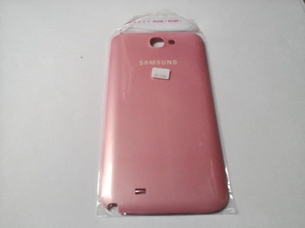 Tapa Samsung Galaxy Note 2 N7100 N7105 Rosada Sin Marco