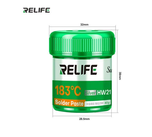 Relife Soldadura En Pasta HW21 Relife 138°