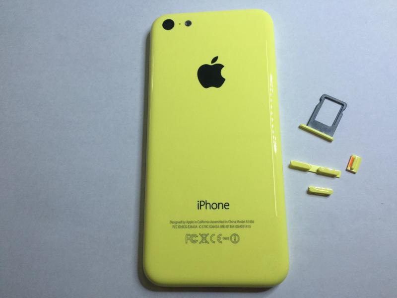 Caratula Iphone 5C A1456 Amarilla