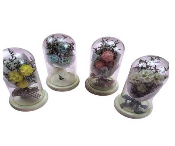FLORES REALES PRESERVADAS EN DOMO MODELO 1192