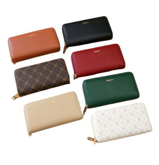 BILLETERA PARA DAMA MODELO V08L VERSSE BEIGE