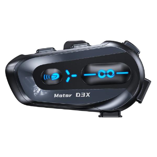 AUDIFONO MANOS LIBRES INTERCOMUNICADOR PARA CASCO D3 NEGRO