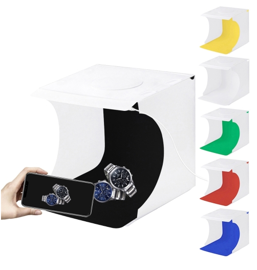 CAJA PARA FOTOS CON LUZ 20CM