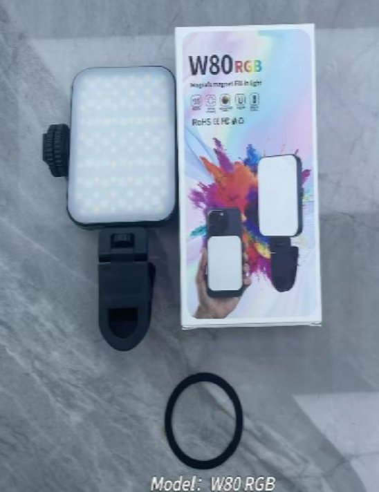 PANEL LUZ PARA CELULAR W80 RGB