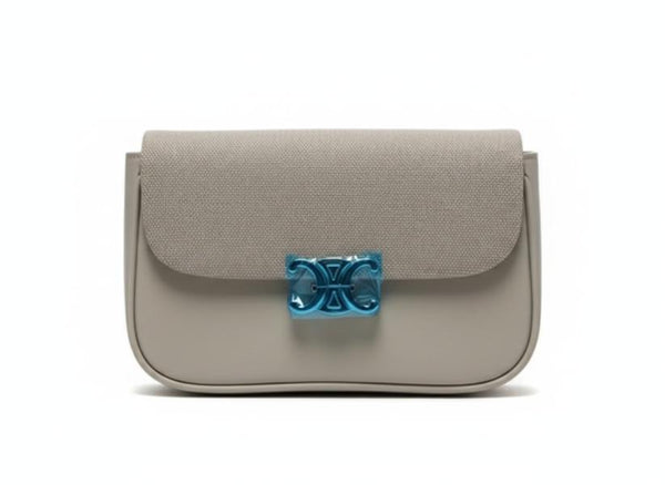 Bolso Celine Modelo 607 Rosado Gris