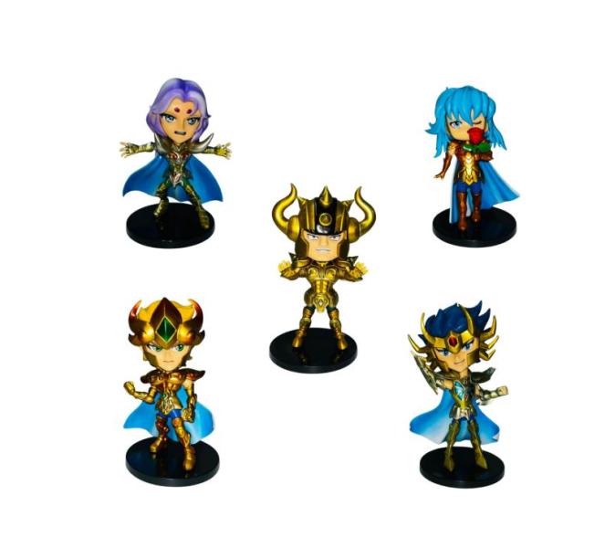 SET DE FIGURAS DE LOS CABALLEROS DEL ZOODIACO