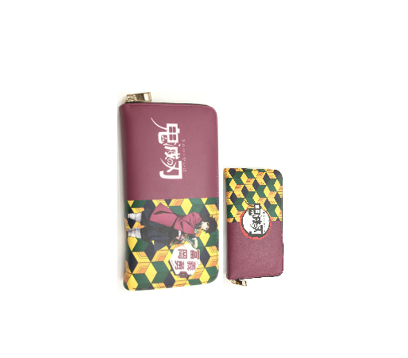 CARTERA DE MANO KIMETSU NO YAIBA, GIYU TOMIOKA