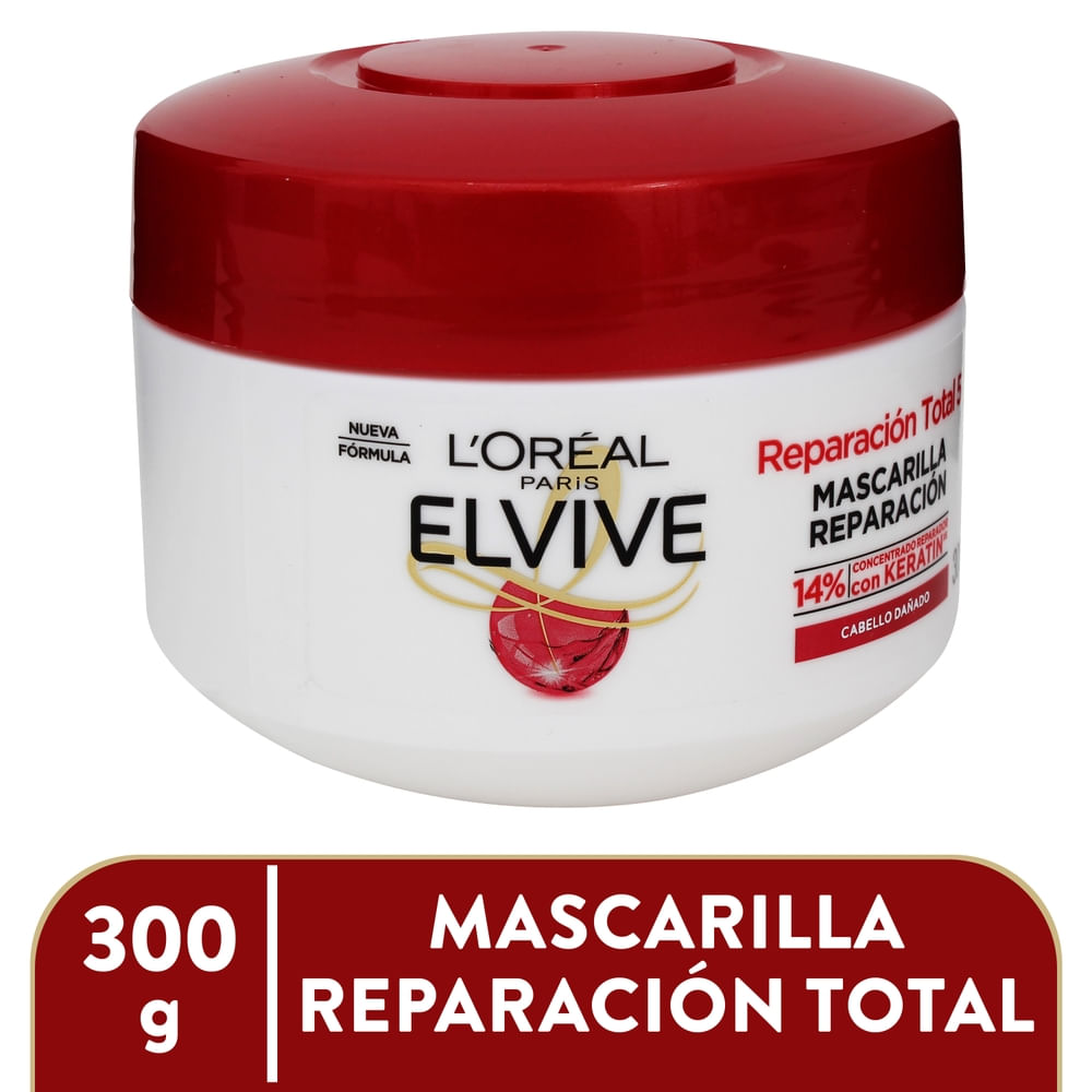 Mascarilla L'oréal Paris Elvive Reparación Total 5 - 300 Ml