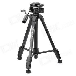 Tripode Profesional Para Camara Yunteng Vtc-668 Negro