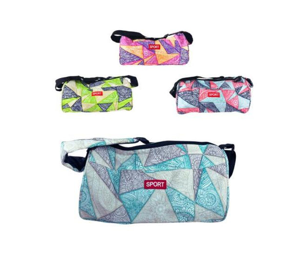 BOLSO DEPORTIVO CRUZADO CELESTE GRIS BLANCO