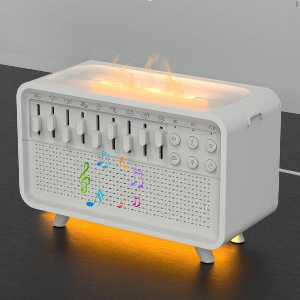 Difusor De Aroma Y Parlante KP-MY20 Blanco