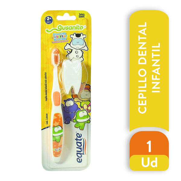 Cepillo Dent Equate Gusanito Mas Estuche