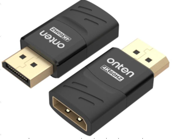 Onten Adaptador Display Port Macho A Hembra DP81D Onten