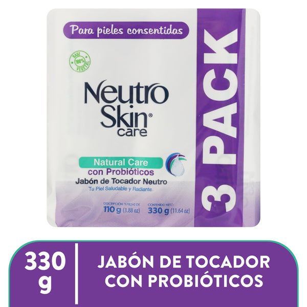 Jabón Neutro Skin Natural Care 3 Pack - 330 G