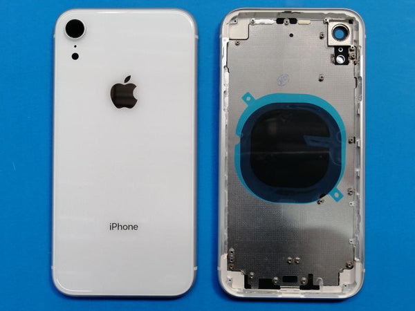 Caratula Iphone Xr Blanco Con Marco