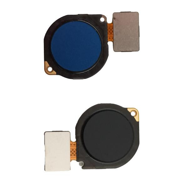 Flex Boton Home Sensor Huella Conector Huawei P Smart 2019 Azul