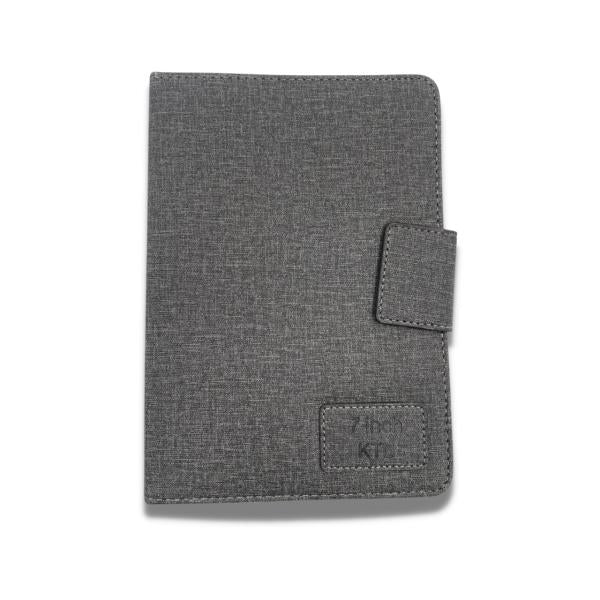 Estuche Agenda Tablet Universal Tela 7 Gris