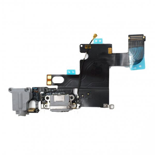 Flex Rack De Carga Jack Audio Microfono Iphone 6G 4.7 Use-Test Negro