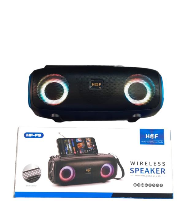 Bocinas Parlante Bluetooth Solar Hf-F9 Azul